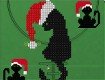 Screenshot of “Merry Christmas Bad Cat by Glory Bee”