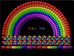 Screenshot of “Rainbow World”