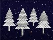 Screenshot of “Snowy Trees”