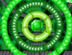 Screenshot of “Emerald circles”