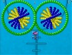 Screenshot of “Dualing Circles”