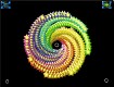 Screenshot of “Rainbow Swirl”