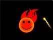 Screenshot of “Smiling Fireball”