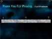 Screenshot of “Thanks”