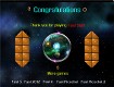Screenshot of “End level”