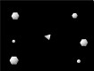 Screenshot of “Asteroids”