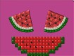 Screenshot of “Watermelon Smiley Face”