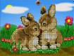 Screenshot of “bunnies”