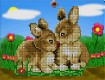 Screenshot of “bunnies”