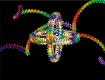 Screenshot of “rainbow spirals”