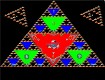 Screenshot of “Sierpinski Triangle by tim300cx5”
