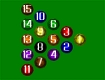 Screenshot of “Rico Plays Billiards”