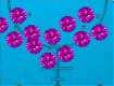 Screenshot of “Exploding Pink Flowers”
