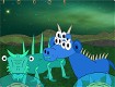 Screenshot of “Green-blue Horse-Goats”