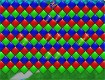 Screenshot of “Turned squares”