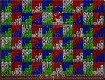 Screenshot of “Bonus level 4 (Colorful  triangle architecture)”