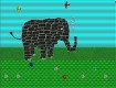 Screenshot of “Some elephants for luck”