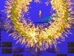 Screenshot of “Underwater fireworks”