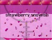Screenshot of “strawberry snow”