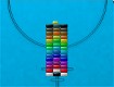 Screenshot of “protected rainbow brick/brick arc en ciel protegér/geprotecteerde regenboog bricks”