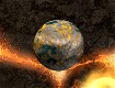 Screenshot of “volcanic planet”