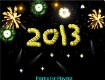 Screenshot of “Happy New Year 2013”